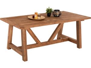 ΤΡΑΠΕΖΙ ΤΡΑΠΕΖΑΡΙΑΣ HM7922 PLUTON RECYCLED TEAK ΣΕ ΦΥΣΙΚΟ ΧΡΩΜΑ 200X100X75Yεκ.