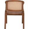 ΠΟΛΥΘΡΟΝΑ ΜΑΣΙΦ ΞΥΛΟ ΤEAK & RATTAN ΠΛΑΤΗ ΦΥΣΙΚΟ 57x62x83Υεκ.HM9402.01