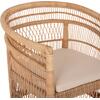 ΠΟΛΥΘΡΟΝΑ MALAWI HM9635.04 ΞΥΛΟ ΜΑΟΝΙ ΕΠΕΝΔΥΣΗ RATTAN ΛΕΥΚΟ ΜΑΞΙΛΑΡΙ ΚΑΘΙΣΜΑΤΟΣ 80x70x86Υεκ.