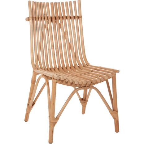 ΚΑΡΕΚΛΑ ΕΞΩΤ.ΧΩΡΟΥ CELLION HM9812.01 ΡΑΒΔΟΙ RATTAN ΣΕ ΦΥΣΙΚΟ ΧΡΩΜΑ 76x72x83Υεκ.