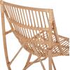 ΠΟΛΥΘΡΟΝΑ GRINN HM9815.01 ΡΑΒΔΟΙ RATTAN ΣΕ ΦΥΣΙΚΟ 56,5x73,5x79,5Υ εκ.