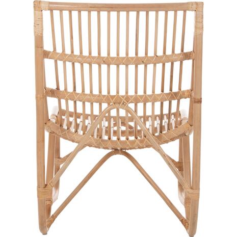 ΠΟΛΥΘΡΟΝΑ GRINN HM9815.01 ΡΑΒΔΟΙ RATTAN ΣΕ ΦΥΣΙΚΟ 56,5x73,5x79,5Υ εκ.