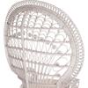 ΠΟΛΥΘΡΟΝΑ ROYAL PEACOCK HM9342.02 RATTAN ΣΕ ΛΕΥΚΟ-ΜΑΞΙΛΑΡΙ ΛΕΥΚΟ 114x72x150Yεκ. (Λευκό)