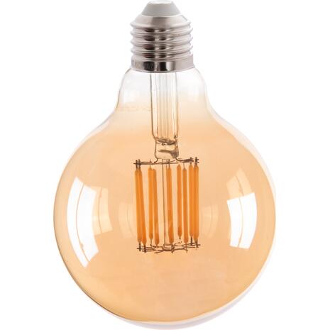 ΛΑΜΠΤΗΡΑΣ GLOBO LED FILAMENT 12W E27 3000K ΧΡΥΣΟ HM4049.02