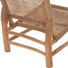 ΚΑΡΕΚΛΑ LONDER HM5986 ΞΥΛΟ TEAK ΣΕ ΦΥΣΙΚΟ ΚΑΙ ΣΥΝΘΕΤΙΚΟ RATTAN 63x77x77Υεκ.