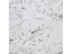 HPL (High Pressure Laminated) Επιφάνεια Τραπεζιού Απόχρωση White Marble, Εξωτερικού χώρου (σετ 2 τεμαχίων) (Ε107,421)