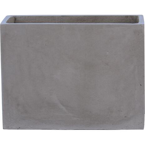 FLOWER POT-2 Cement Grey 70x40x50cm (Ε6301,C)