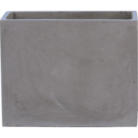 FLOWER POT-2 Cement Grey 50x20x40cm (Ε6301,A)