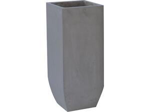 FLOWER POT-1  Cement Grey 25x25x60cm (Ε6300,A)