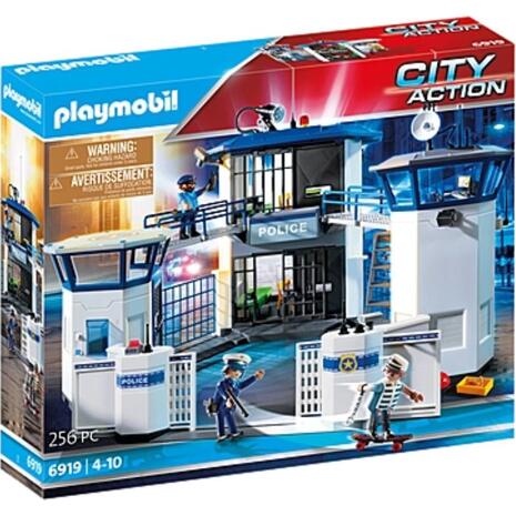 Playmobil City Action Αρχηγείο Αστυνομίας Και Φυλακή Ασφαλείας (6919)