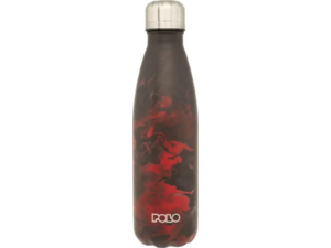 Μπουκάλι θερμός από ανoξείδωτο ατσάλι POLO Craft Black/Red 500ml (949004-8259)