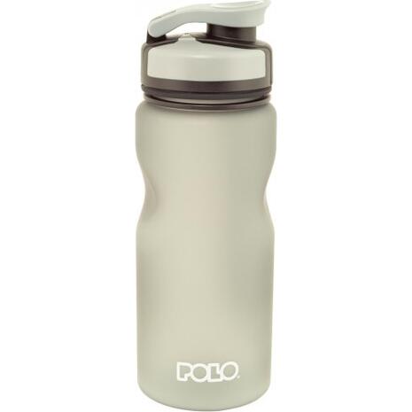 Παγούρι πλαστικό με λουράκι POLO Tritan Grey 600ml (948008-2100)