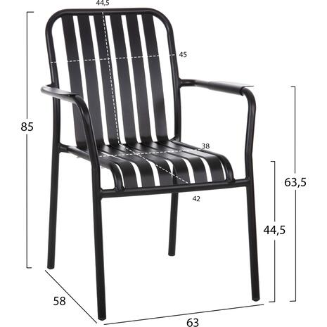 ΠΟΛΥΘΡΟΝΑ ΑΛΟΥΜΙΝΙΟΥ RACHEL HM6088.01 ΜΑΥΡΗ 63x58x85Υεκ.