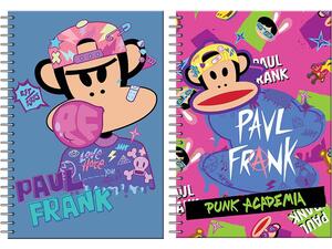 Τετράδιο σπιράλ 2 θεμάτων BMU Paul Frank A4 70 φύλλα ριγέ (2 σχέδια)