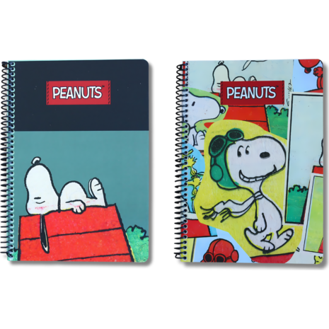 Τετράδιο σπιράλ BMU Peanuts 2 θεμάτων 17x25cm 70 φύλλα σε διάφορα σχέδια (365-01402) - Ανακάλυψε Τετράδια σχολικά για μαθητές και φοιτητές για το γραφείο ή το σπίτι από το Oikonomou-shop.gr.