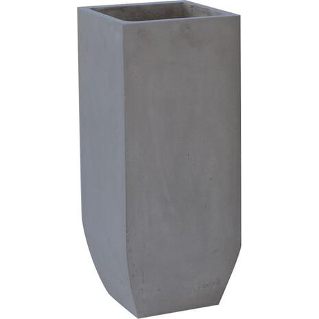 FLOWER POT-1  Cement Grey 25x25x60cm (Ε6300,A)