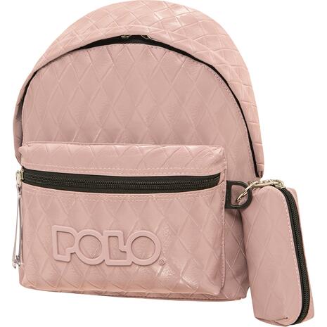 Τσάντες πλάτης Polo Mini Zucchero Pink - Ροζ Χρώμα