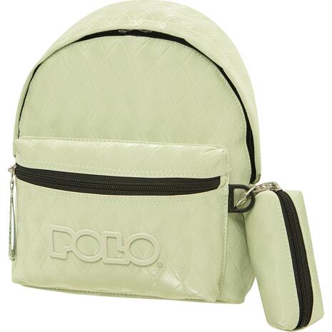 Tσάντα πλάτης Polo Mini Zucchero Light Green - Ανοιχτό Πράσινο