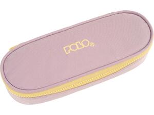 Κασετίνα οβάλ Polo Box II Cord Lilac/ Lemon Yellow 5201927129651