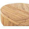 ΚΟΝΣΟΛΑ ΟΒΑΛ GATSBY HM9871 ΦΥΣΙΚΟ RATTAN ΣΕ ΦΥΣΙΚΟ ΧΡΩΜΑ 110x45x74,5Υεκ.