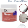 Έτοιμη Προετοιμασία Gesso Mont Marte 500ml