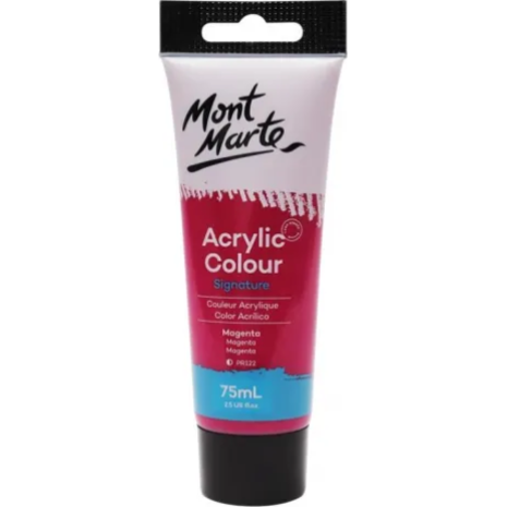 Ακρυλικό χρώμα Mont Marte 13 Magenta 75ml (Magenta)