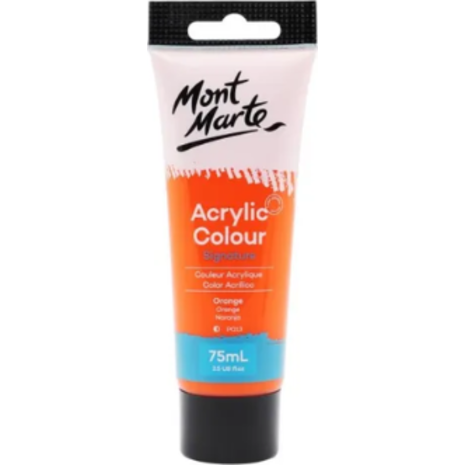 Ακρυλικό χρώμα Mont Marte 07 Orange 75ml (Orange)