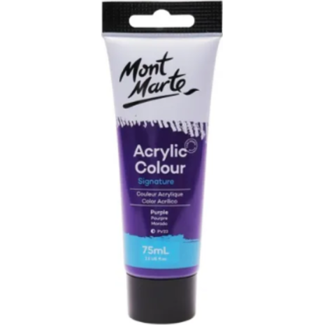 Ακρυλικό χρώμα Mont Marte 16 Purple 75ml (Μωβ)