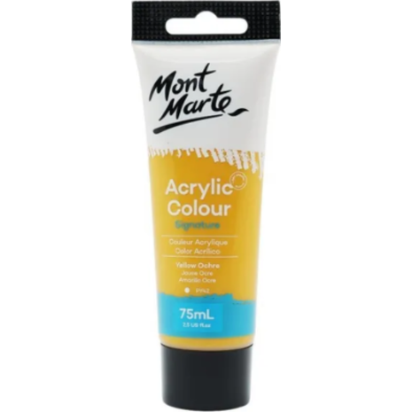 Ακρυλικό χρώμα Mont Marte 05 Yellow Ochre 75ml (Yellow Ochre)