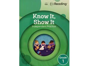 Into Reading Know It Show It Grade 1 (9780358192060)