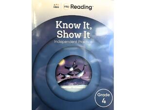 Into Reading Know It Show It Grade 4 (9780358192091)