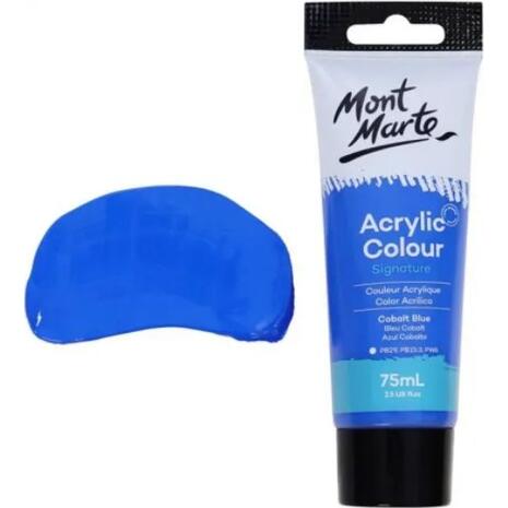 Ακρυλικό χρώμα Mont Marte 19 Cobalt Blue 75ml (Cobalt Blue)