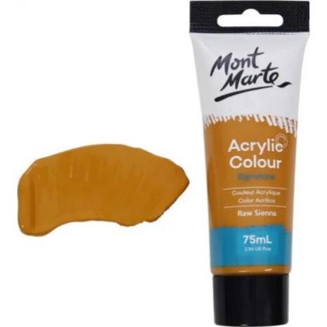 Ακρυλικό χρώμα Mont Marte 06 Raw Sienna 75ml (Raw Sienna)