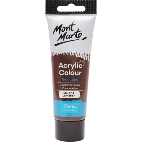 Ακρυλικό χρώμα Mont Marte 27 Burnt Umber 75ml (Burnt Umber)