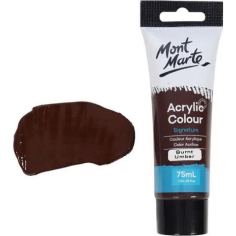 Ακρυλικό χρώμα Mont Marte 27 Burnt Umber 75ml (Burnt Umber)