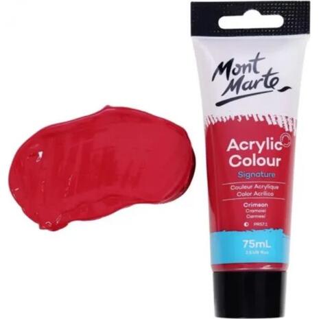 Ακρυλικό χρώμα Mont Marte 11 Crimson 75ml (Crimson)