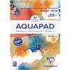 Μπλοκ ακουαρέλας Clairefontaine AquaPad Cold Pressed A4 50 φύλλων (21χ29,7cm)