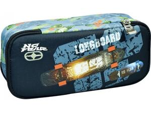 Κασετίνα No Fear οβάλ μονή Longboard 348-27141