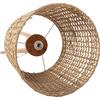 ΕΠΙΔΑΠΕΔΙΟ ΦΩΤΙΣΤΙΚΟ HM4351 RUBBERWOOD-RATTAN-PAPER ROPE ΣΕ ΦΥΣΙΚΟ Φ36x149,5Υεκ.