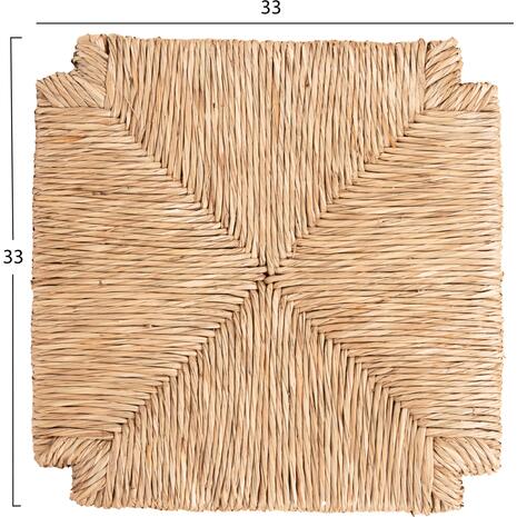 ΨΑΘΑ ΑΠΟ SEAGRASS ΓΙΑ ΞΥΛΙΝΟ ΣΚΑΜΠΟ ΚΑΦΕΝΕΙΟΥ-33Χ33Χ3.5εκ.(πάχος) HM5098.11