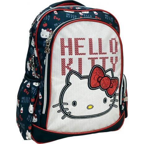 Τσάντα Πλάτης Hello Kitty GIM οβάλ 3 θέσεων Croche (335-73031)