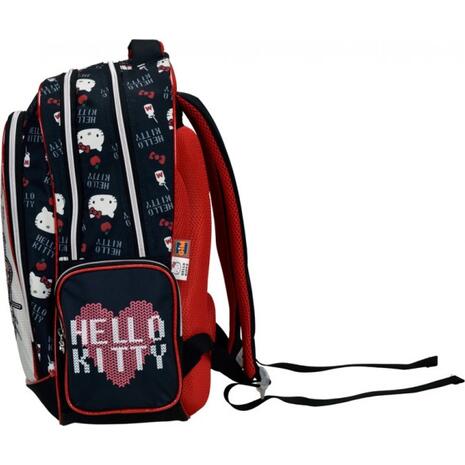 Τσάντα Πλάτης Hello Kitty GIM οβάλ 3 θέσεων Croche (335-73031)