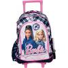 Τσάντα Tρόλεϊ GIM Barbie Varsity δημοτικού 3 θέσεων (349-87074)