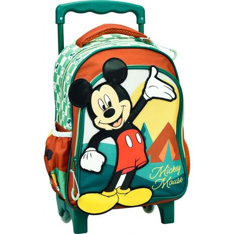 Τσάντα Τρόλεϊ Νηπίου GIM 2 Θέσεων Mickey Nature (340-88072)