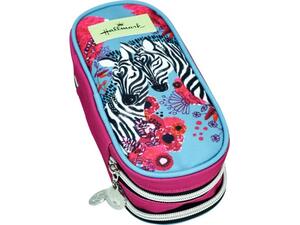 Κασετίνα Hallmark οβάλ διπλή love zebra (333-34141)