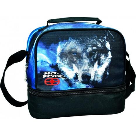 Τσαντάκι φαγητού No Fear Night Wolf (348-29221)