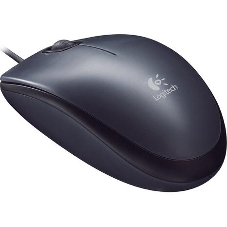 Ενσύρματο οπτικό ποντίκι Logitech M90 Optical Mouse (910-001793) 1000dpi Μαύρο