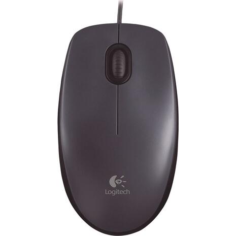 Ενσύρματο οπτικό ποντίκι Logitech M90 Optical Mouse (910-001793) 1000dpi Μαύρο