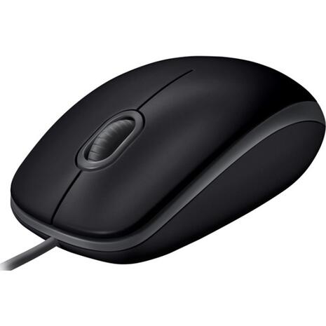 Ενσύρματο οπτικό ποντίκι Logitech B110 Silent Mouse (910-005508) 1000 DPI Μαύρο