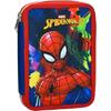 Κασετίνα Spiderman Silver Eyes GIM διπλή γεμάτη (337-06100)